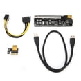 thumbnail image 2 of Cable vertical de Gpu, tarjeta vertical PCIE, cable de tarjeta estable para PC E, tarjeta de extensión PC E, diseño aerodinámico, 2 of 8