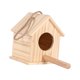 thumbnail image 4 of Casa de pájaros de madera, caja nido decorativa, casa de pájaros colgante, país con soporte de percha 125 cm x 12 cm x 155 cm Cola Casa de pájaros, 4 of 8