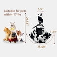 thumbnail image 6 of Newborn Dog Sling for Small Dogs, Front Dog Sling Carrier,Flannel Warm Pet Soft Carrier, 6 of 8