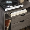 thumbnail image 4 of Lincoln 25" Modern Storage Bedroom Nightstand in Slate Gray, 4 of 10