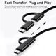 thumbnail image 2 of Adaptador OTG USB C/Micro a USB 2 en 1, USB C a USB Hembra, Cable Adaptador Micro a USB OTG Compatible con iMac Android Google Samsung Galaxy y más, 2 of 5