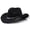 Black, variant on Vrotazzy Kids Western Cowboy Hat for Children Daily Adventures Adjustable Fit Easy Care Headwear for Boys and Girls for Spring Summer
