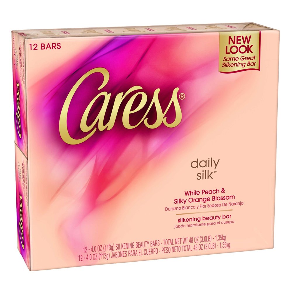 Caress Daily Silk Pdm Bar Soap, 51 OZ
