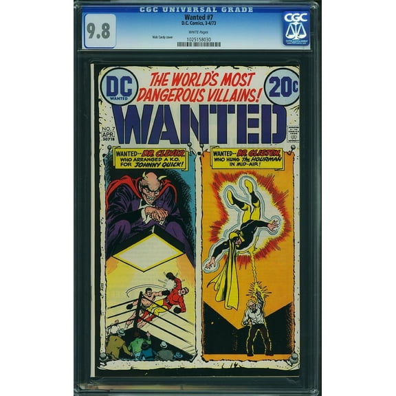 Wanted #7 - CGC 9.8 Comic Book