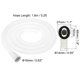 thumbnail image 2 of Kit de Manguera de Drenaje de Aire Acondicionado Uxcell de 5 pies, Conector de Drenaje Universal con Abrazadera, Blanco, 2 of 6