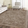 thumbnail image 1 of Alfombra Area Rug Latepis blanca con puntas grises, 180 x 240 cm, 1 of 7