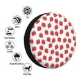 thumbnail image 5 of Xecao Cartoon Strawberry for Tire Covers: Waterproof, dust-proof, and universally fitting for trailers, SUVs, 5 of 8