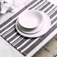 thumbnail image 4 of Fabstyles Broadway Stripe Cotton Placemats Set of 4 Machine Washable Heavyweight Table Mats Perfect for The Kitchen and Dining Table or Outdoor Tables, 4 of 5