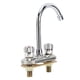 thumbnail image 4 of Grifo de baño de 2 manijas, juego central de agua caliente con ahorro de agua, grifo de baño para cocinas, lavabo de baño, 4 of 10