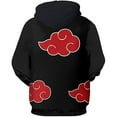 thumbnail image 2 of Hommes Femmes Naruto Sweat à Capuche Imprimé 3d Pull Anime Sweat à Capuche Cadeaux, 2 of 3