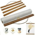 thumbnail image 3 of Magnetic Teak Wood Photo Picture Frame 21cm-51cm Poster Print Wooden Hanger, 3 of 7