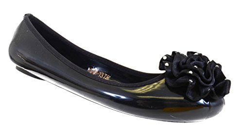 black jelly shoes womens
