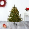 thumbnail image 4 of Nearly Natural 5ft. Colorado Mountain Pine Artificial Christmas Tree with 250 Clear Lights, 669 Bendable Branches and Pine Cones, 4 of 7