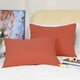 thumbnail image 2 of Funda de Almohada de Microfibra uxcell Juego de 2 Fundas Almohadas con Cremallera Naranja 36x51cm, 2 of 6