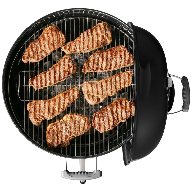 Weber Original Charcoal Grill, 22 Inch Kettle, Black - Walmart.com