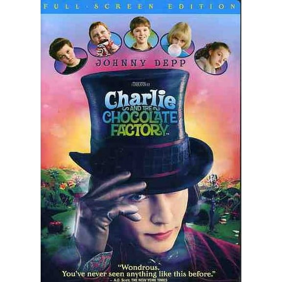Charlie And The Chocolate Factory Full Screen (DVD)