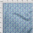 thumbnail image 3 of oneOone Polyester Spandex Light Blue Fabric Asian Tie & Dye Craft Projects Decor Fabric Printed By The Yard 56 Inch Wide, 3 of 4