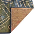 thumbnail image 5 of Unique Loom Outdoor Modern Collection Area Rug - Vortex (2' 7" x 5' 3" Runner Blue/Beige), 5 of 9