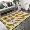 thumbnail image 3 of Area Rugs For Living Room Decor - Bohemia Soft Anti Slip Throw Washable Rugs 5x7 For Bedroom, Indoor Carpet For Bedroom Living Room 80x58In, 3 of 7