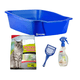 thumbnail image 2 of Kit Inicial Para Gato Con Arenero Bloosom  Pala Arena Neutralizador Azul, 2 of 4