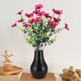 thumbnail image 6 of Artificial Violet Flowers with Grass Stems - Realistic Silk & Plastic Spring Décor for Wedding Centerpieces, Wall Wreaths, and All-Season Home Accents (Hypoallergenic, UV-Resistant), 6 of 6