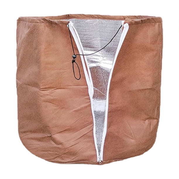Funda protectora invernal para plantas, protección contra heladas, protector de flores, maceta 40cm x 40cm