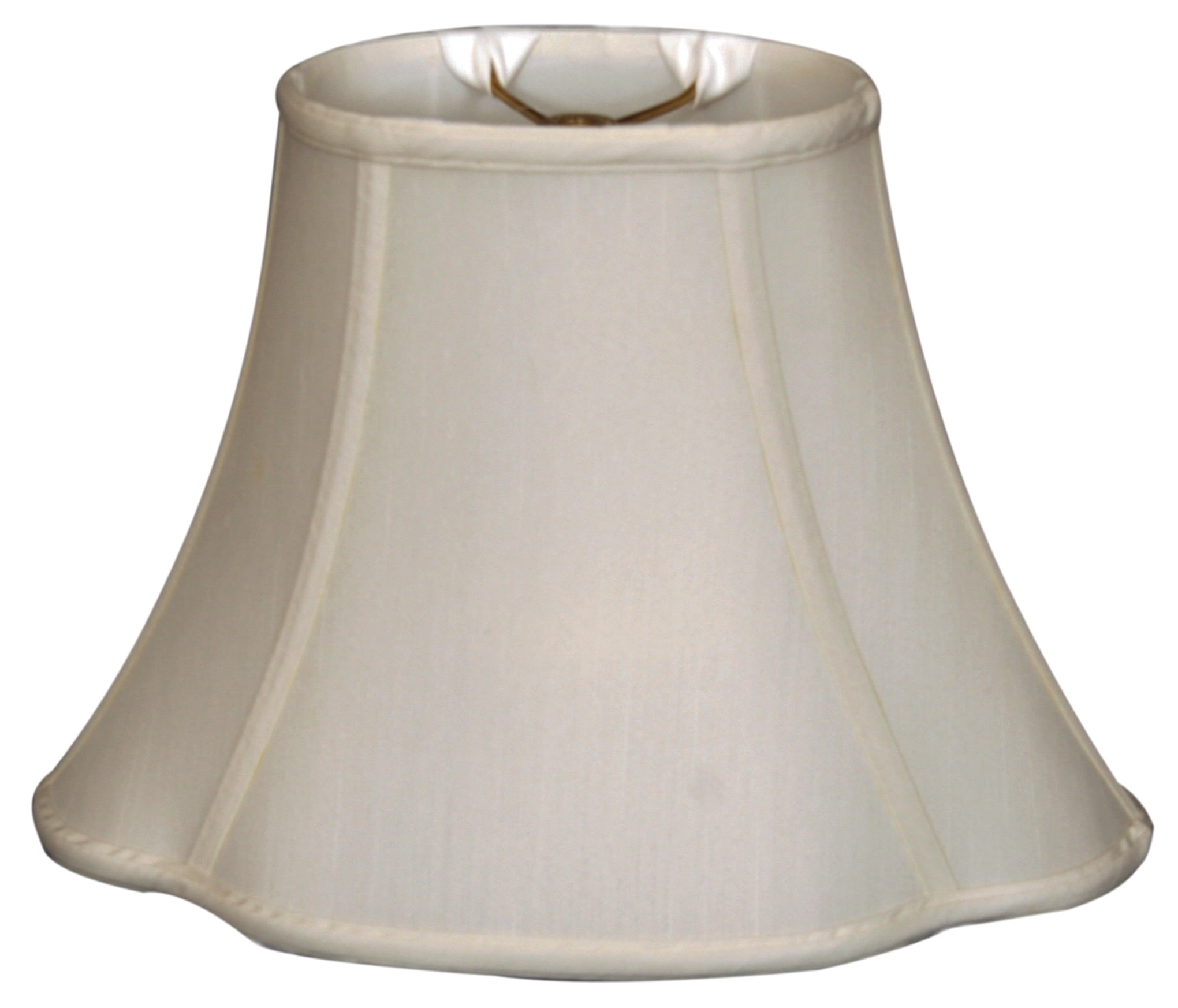 Royal Designs 18" Fancy Oval Lamp Shade White