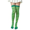 thumbnail image 2 of GZWYHT Ankle Socks,Crew Socks Women Girls Fashion Irish St. Festive Stripe Middle Tube Socks Stockings Dress Socks,Cute Socks,Socks for Women A, 2 of 4