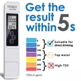 thumbnail image 2 of TDS Meter Digital Water Quality Tester 0-9999 PPM Measurement Range Water Purity Temperature Meter Tester, 2 of 7