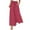 Z1-Red, variant on Gingham Pants, Women's Cotton Linen Pants Elastic Waist Plaid Wide Leg Pants Culottes for Women Dark Gray L