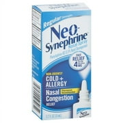 Neo Synephrine Nasal Congestion Relief Spray, 0.5 Fl. Oz.
