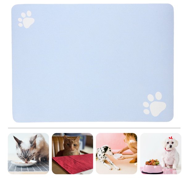 Greenadscape Alfombrilla Absorbente Para Platos De Perro Y Con Resistente Y Fácil Limpieza