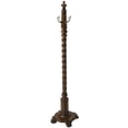thumbnail image 1 of Butler Specialty Traditional Costumer Coat Rack In Plantation Cherry, 1 of 3