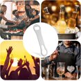 thumbnail image 5 of Metal Bottle Opener and Pourer, 3 Pack Flat Beer Bottle Opener Stainless Steel Wine Bottle Opener Bar Bottle Opener for Bartender Kitchen Bar, 5 of 5