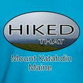 thumbnail image 3 of CafePress - Hiking Mount Katahdin T Shirt - Men's Fitted T-Shirt, 3 of 4