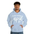 thumbnail image 5 of Not today Cupid Valentine's Unisex Heavy Blend™ Hooded Sweatshirt, 5 of 9
