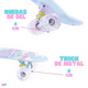 thumbnail image 2 of Patineta Onix Unicornio Rainbow Horn Multicolor Para Niña, 2 of 5