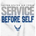 thumbnail image 2 of US Air Force USAF Service Before Self Hoodie Sweatshirt Women Men Brisco Brands M, 2 of 6