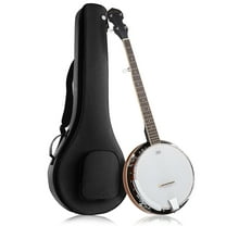 Jameson Guitars 5-String Banjo with 24 Brackets, Closed Solid Back and Geared 5th Tuner