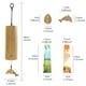 thumbnail image 3 of Campana de viento Seek Wind Bamboo Wind Chimes Meditación Chord Windchime Windbell para jardín al aire libre Patio Decoración del hogar Meditación Zen Relajación Frost: Am Chord Tomshoo Campana de viento, 3 of 6