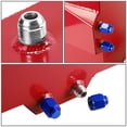 thumbnail image 4 of For 15.5-Gallon Aluminum Street/Drift/Strip/Racing Fuel Cell Red Gas Tank with Level Sender and Silver Cap, 4 of 5