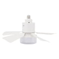 thumbnail image 1 of Ceiling Fan Lamp, E26 LED Ceiling Fan with Light 3 Colors Dimmable, Quiet Screw in Base, Timer Function APP Control, Ideal for Bedrooms, Bathrooms, and Kitchens, 1 of 7