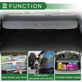 thumbnail image 4 of Car Trunk Retractable Cargo Cover for Chevrolet Orlando (J309) 10-18 Rear Trunk Parcel Shelf Luggage Security Shield Shade Cover Carbon Fiber Pattern Black, 4 of 7
