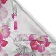 thumbnail image 4 of Ambesonne Floral Grommet Curtain Single Panel, Watercolor Poppy Romance, 50"x60", Magenta Pink Grey, 4 of 5