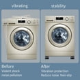 thumbnail image 5 of 4 Pieces Washing Machine Rubber Pad, Rubber Vibration Dampers for Washing Machines, Universal Anti Vibration Rubber Feet, for Washing Machine and Dryer, 5 of 5