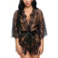 thumbnail image 1 of XmhyTop Babydoll Lenceria Mujer Erótica de Encaje Talla Grande M Negro - Conjunto Ideal para Mujeres en Búsqueda de Sensualidad y Comodidad, 1 of 3