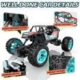 thumbnail image 3 of DEERC DE70 Remote Control Truck W/Metal Shell, 60+ Mins, 2.4G, 1:22 RC Cars Crawler for Boys, Monster Trucks, Toy Vehicle Car Gift for Kids Adults Girls, 3 of 7