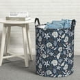 thumbnail image 6 of Naloa Sea Shells 1 Large Laundry Basket Waterproof Round Collapsible Storage bin with Handles for Hamper Kids Room,Toy StorageMedium, 6 of 6