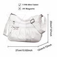 thumbnail image 4 of KXF Women Crossbody Handbags Waterproof Shoulder Bag Ladies Soft Leather Purse Satchel Multi Pocket Messenger Bag, 4 of 9