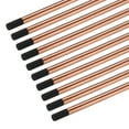thumbnail image 1 of 10pcs 11mmx305mm(0.4"x12") Carbon Arc Air Gouging Rods Copper Graphite Coated Gouging Electrode Rods, 1 of 6